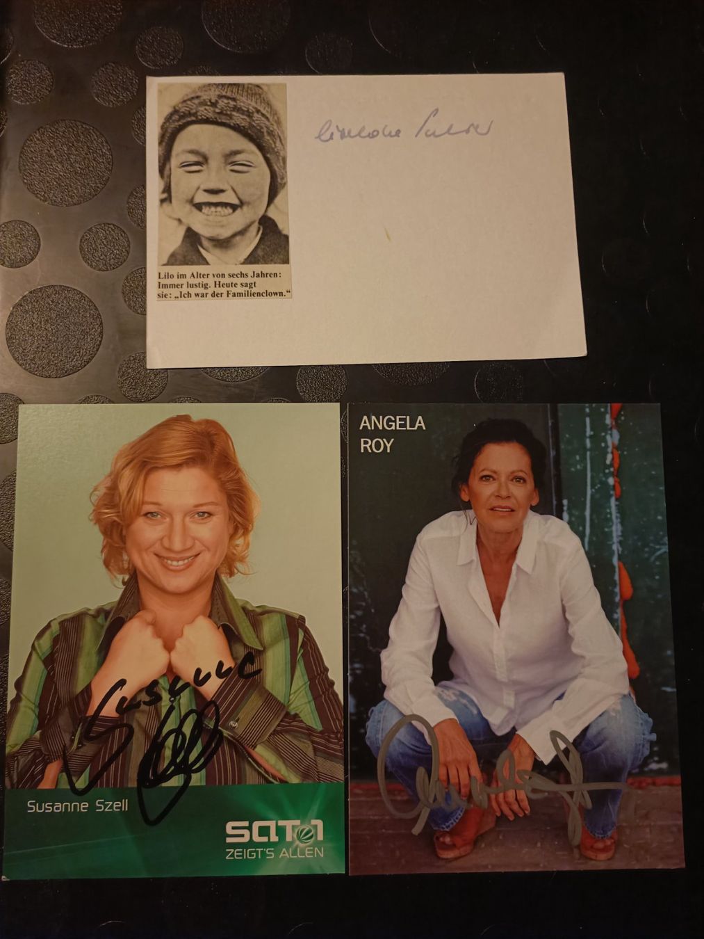 Autografi: Mix - 4 signierte Autogrammkarten - Set – Usato da Menziken venduto da Artographs