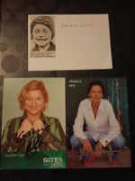 Mix - 4 signierte Autogrammkarten - Set