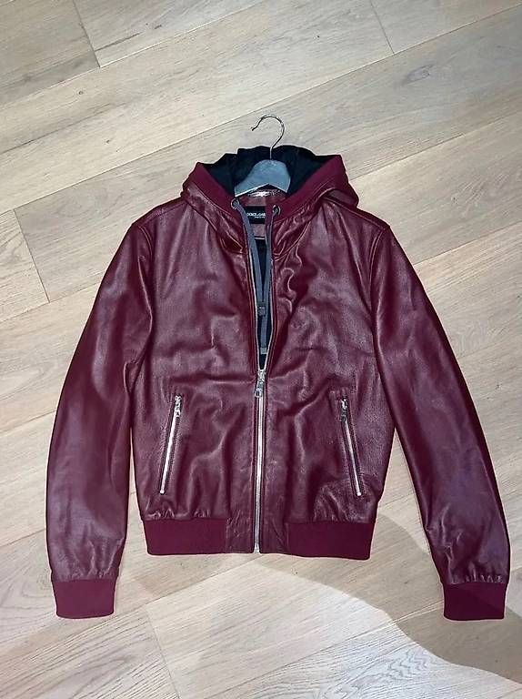 Dolce & Gabbana Jacken: Dolce & Gabbana Herren-Lederjacke Grösse 50 – Gebraucht aus Zürich von Leepeex