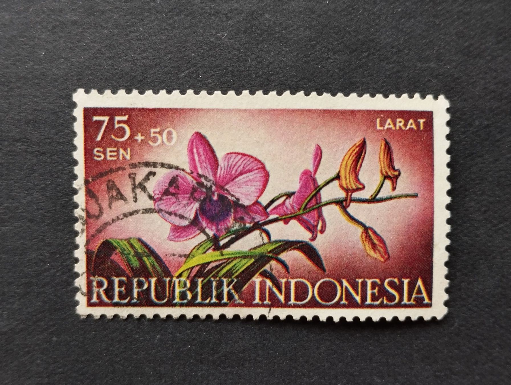 Tous les timbres: Indonesien - 1 x Orchideen – D'occasion à Villars-sur-Glâne par MiguelDelgado