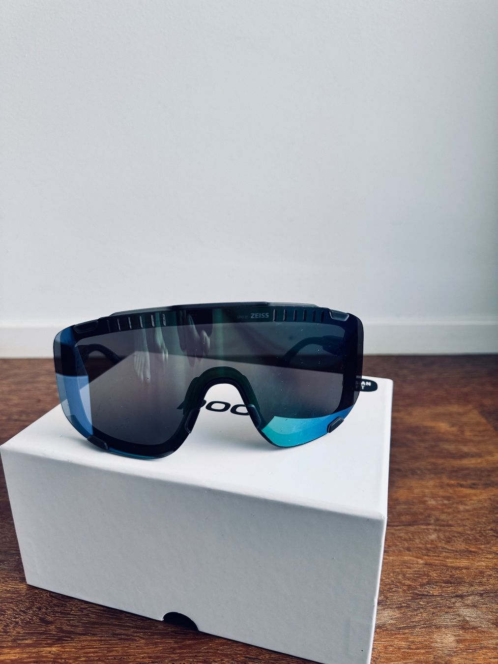 Poc Occhiali & Lenti: POC DEVOUR SPORTBRILLE Uranium Black Translucent Grey/Green – Nuovo e nell'imballaggio originale da Ennetbaden venduto da DanielCPH