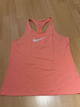 Nike Dri-Fit Tank Top Lachs Gr. L - Sport
