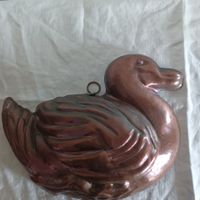 Ente Kuchenform Backform Kupfer