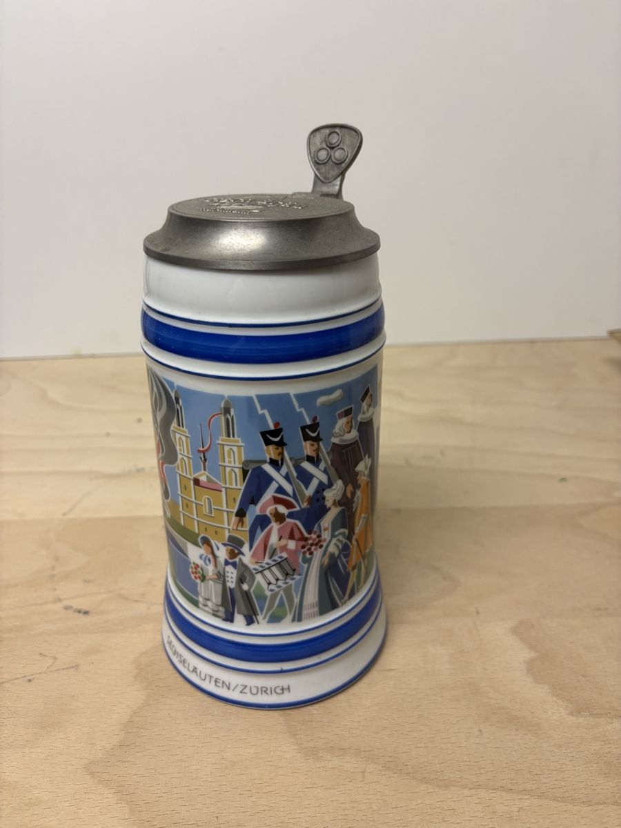 Hürlimann Bicchieri: Bierhumpen Hürlimann – Nuovo (secondo la descrizione) da Winterthur venduto da ral_tr8b