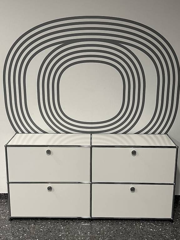 Cassettiere: USM Haller Reinweiss Sideboard – Usato da Glattbrugg venduto da q-aderdesign
