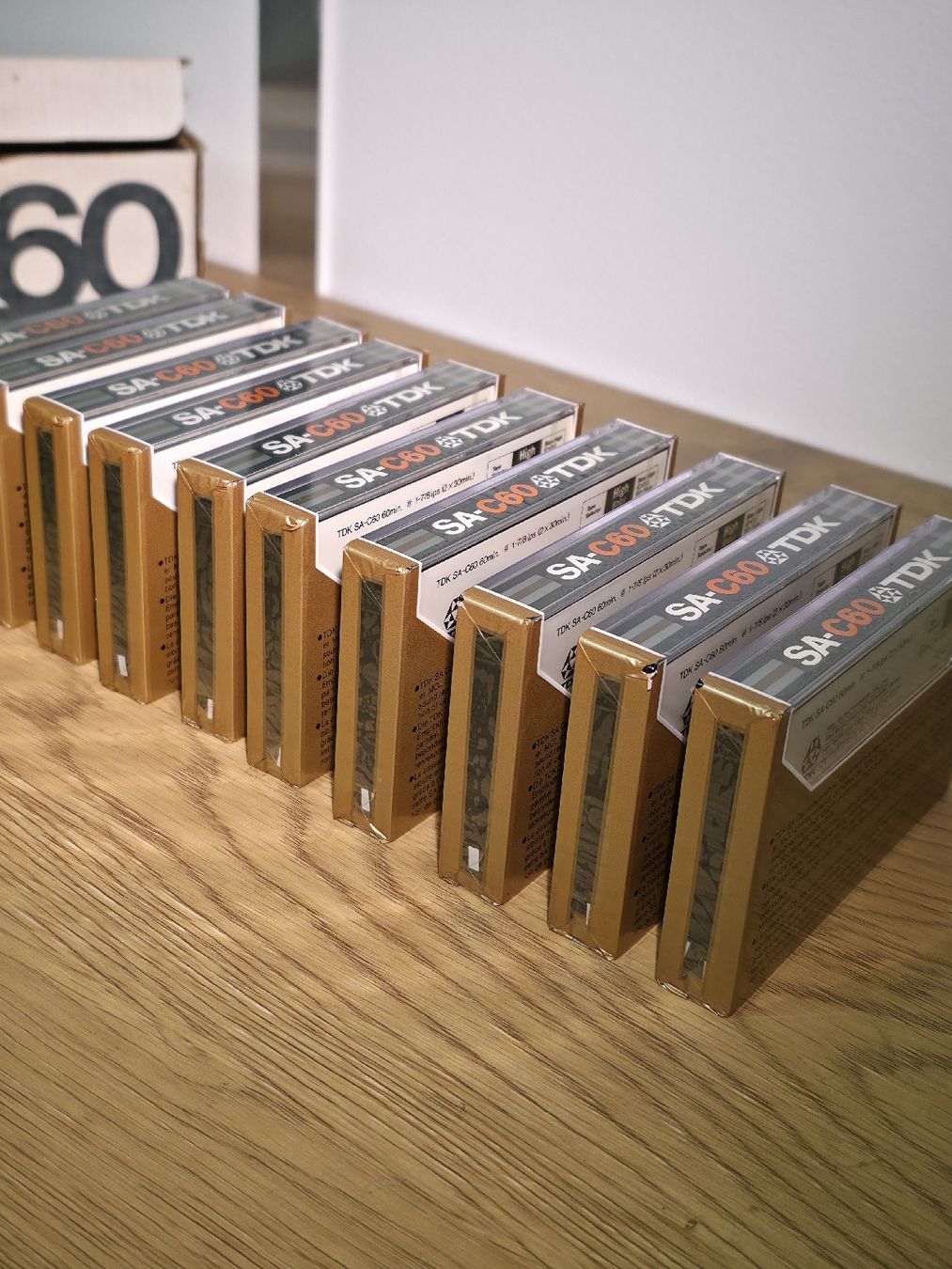 Cassettes audio: 10 x TDK SA-C60 - in Originalkarton - NOS – Neuf (Voir description) à Dietlikon par litisop 7