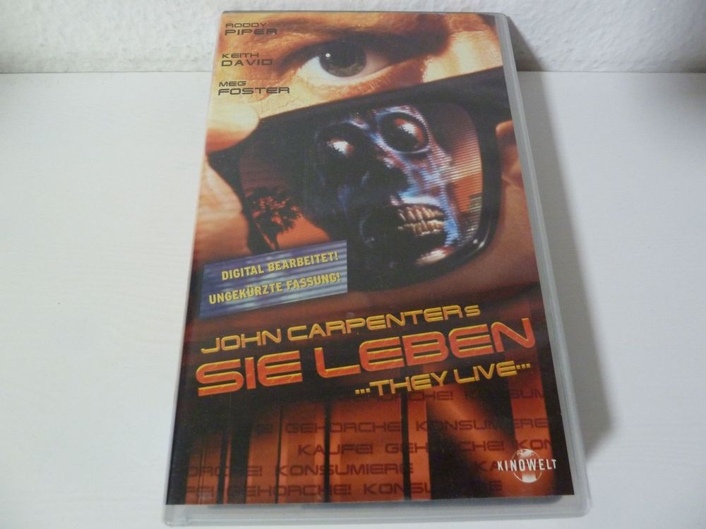 John Carpenter SIE LEBEN [VHS] Kaufen auf Ricardo