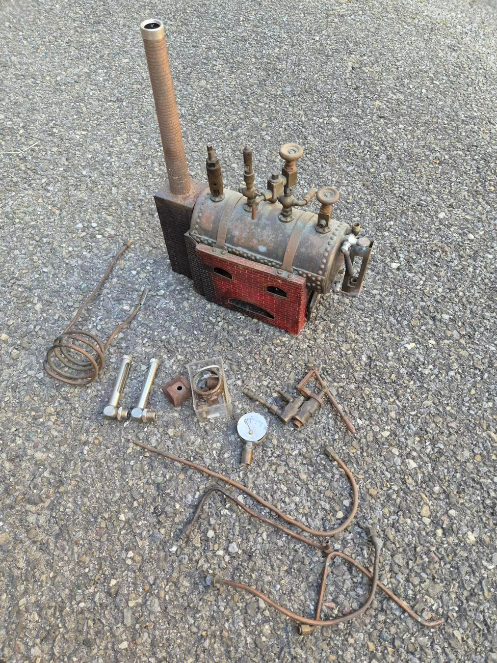 Modellbausätze & Standmodelle: Dampfmaschinenkessel Modell, Dachbodenfund – Defekt aus Dürnten von Bachtel84