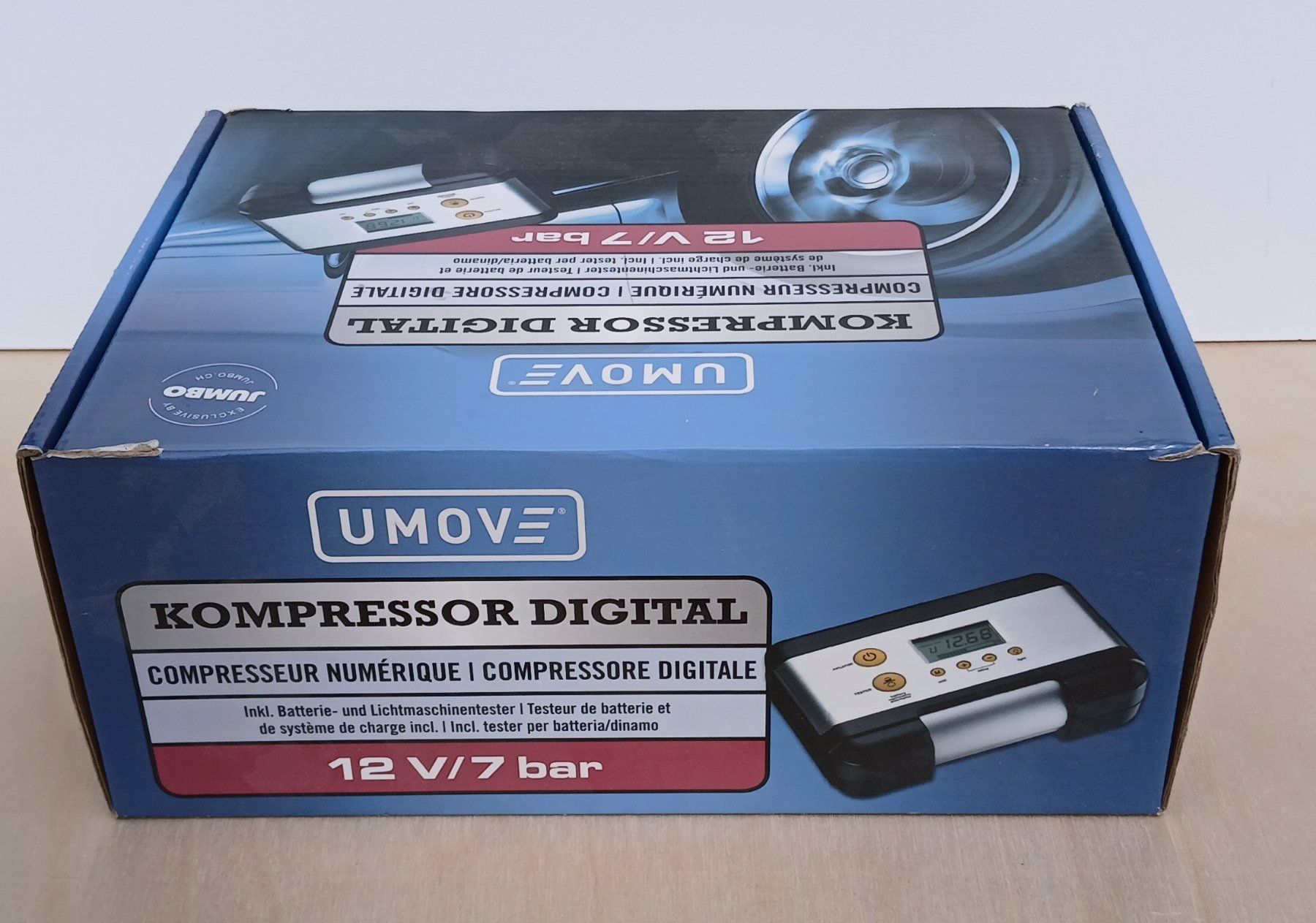Kompressoren: Kompressor Digital für Autoreifen – Gebraucht aus Tegna von Djembe45 5