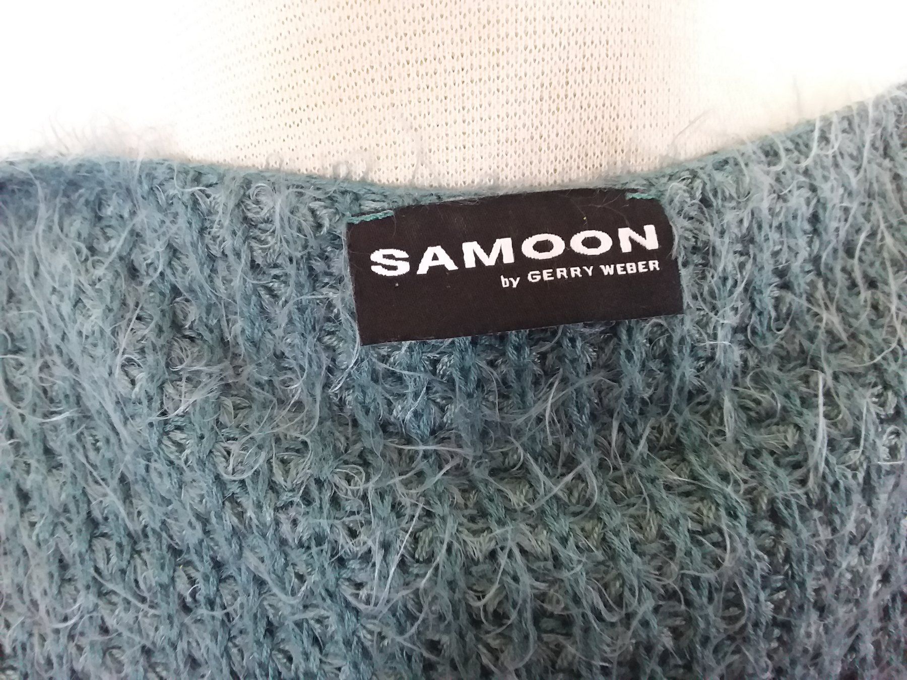 T-shirt: SAMOON Glitzershirt UND Gilet, Gr 40 – Usato da Uitikon Waldegg venduto da Risibisi7 8