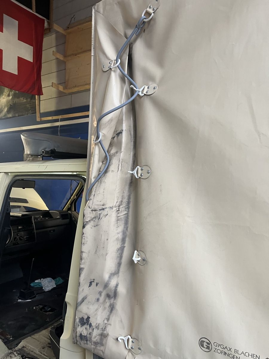 VW Alle Autoersatzteile: VW T4 Blachenaufbau – Gebraucht aus Allschwil von Gabi745i 2