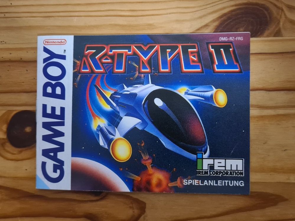 R-TYPE II Anleitung Nintendo Gameboy mit Poster & Flyer (Gebraucht) in ...