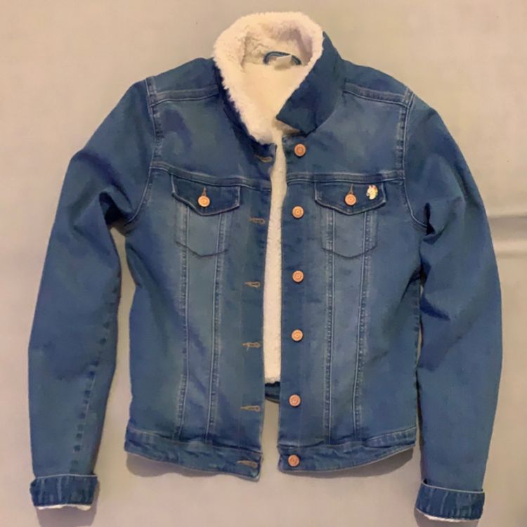 Veste En Jean H&M Fille/femme - Taille 4 - Occasion Très Bon état - Style Décontracté