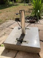 Sonnenschirmständer Doppler Granit mit Rollen gebraucht