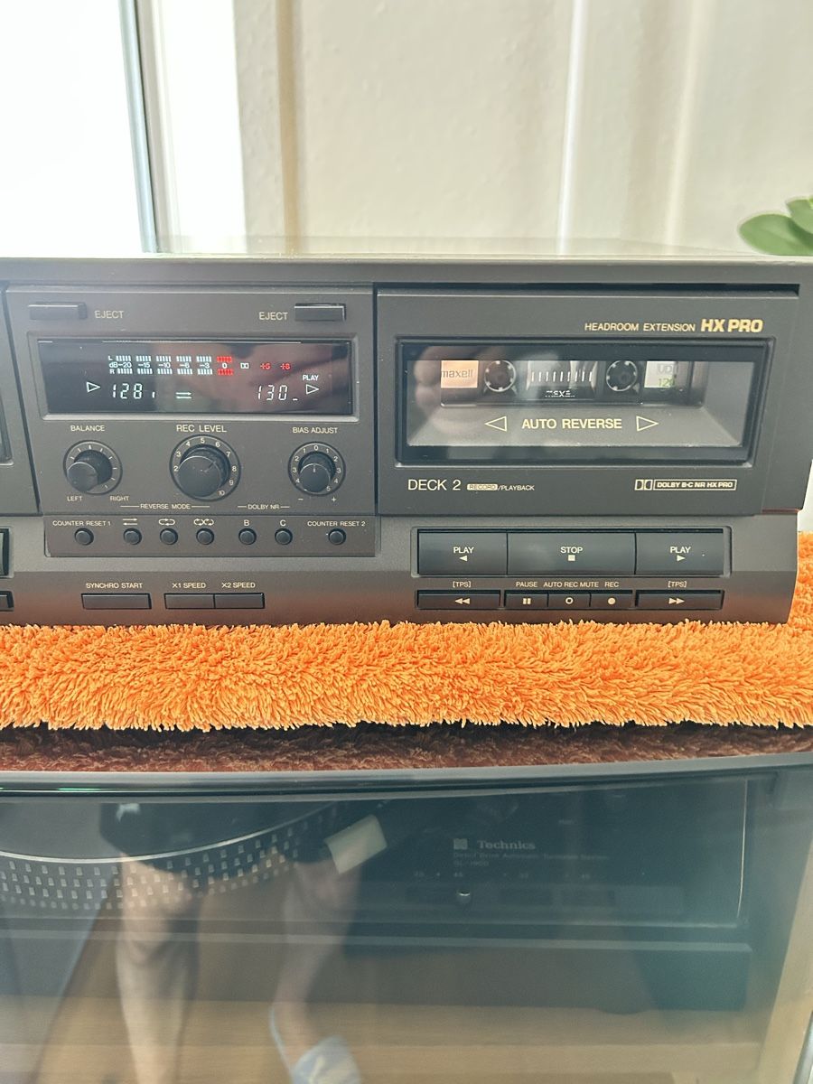 Technics Registratori: Technics RS-TR333 Stereo Doppel Kassettendeck gebraucht – Usato da Pratteln venduto da andi1977
