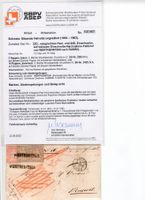 Strubelbrief mit Attest
