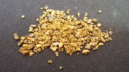 Schweizergold Goldnugget Graubünden