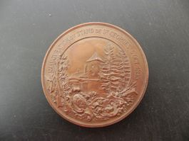 Medaille Genève Inauguration du Stand de St. Georges 1895