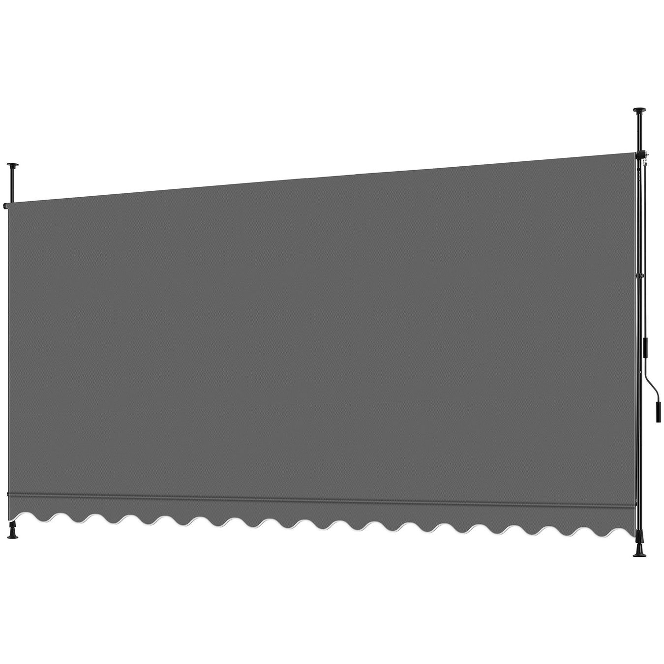 Tende da sole: Klemmmarkise 400x180cm schwarzgrau – Nuovo (secondo la descrizione) da Murten venduto da Roland.Kemmer.AG 7