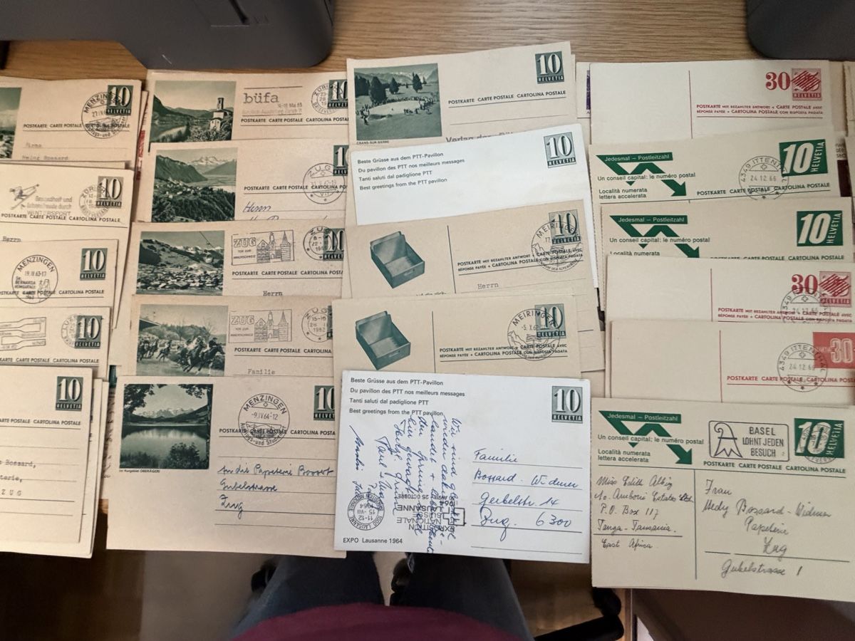 Ansichtskarten: 150 Postkarten Schweiz ab 1900 ca – Gebraucht aus Murgenthal von Tina_4055 7