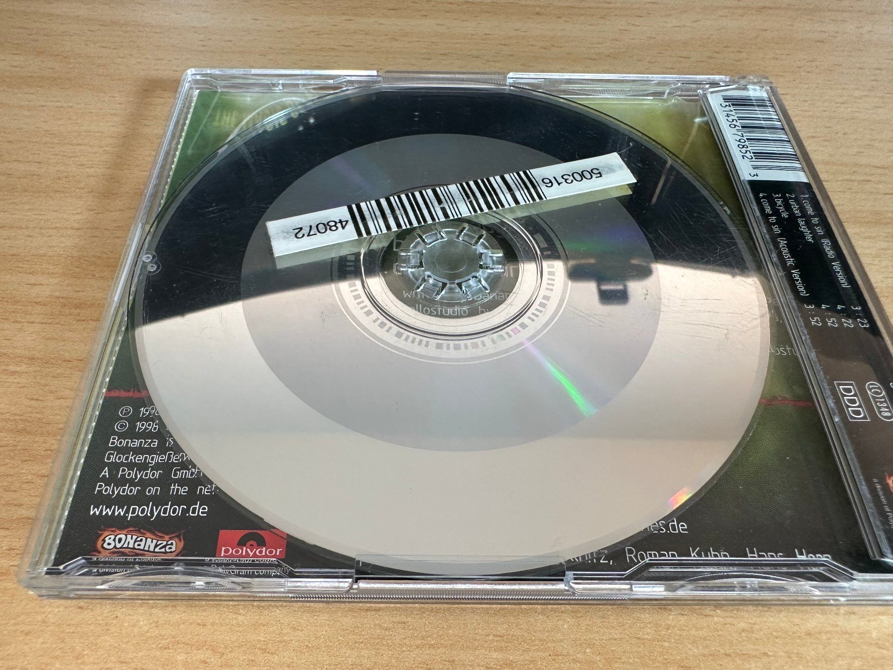 CD: Bananafishbones – Come To Sin - Maxi CD – Usato da Rikon im Tösstal venduto da Alpenmutz 1