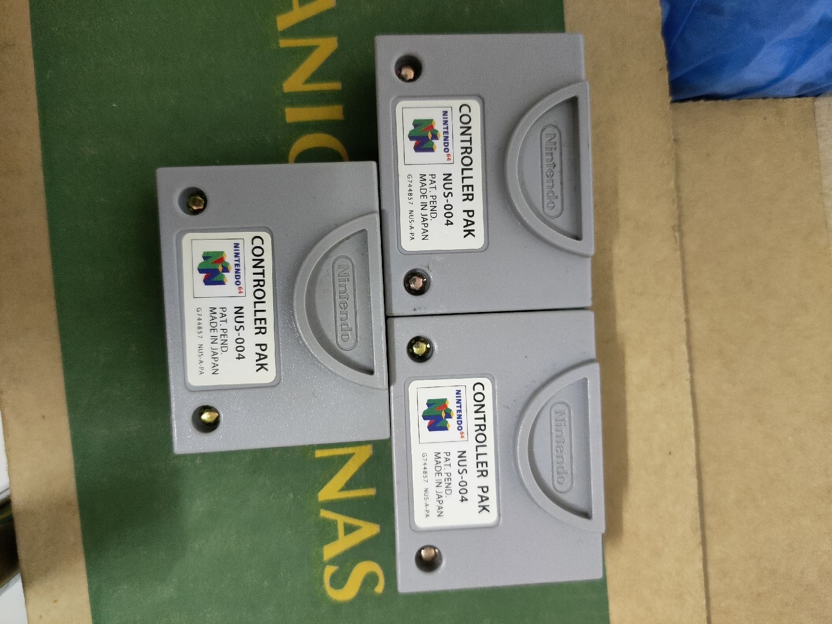 Schede di memoria: Nintendo 64 Controller Paks - N64 Memory Card  3 stück – Usato da Oensingen venduto da ece_8k7q 2