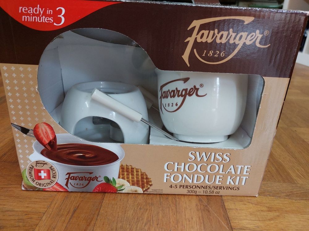 Schokoladen-Fondue Kit | Kaufen auf Ricardo
