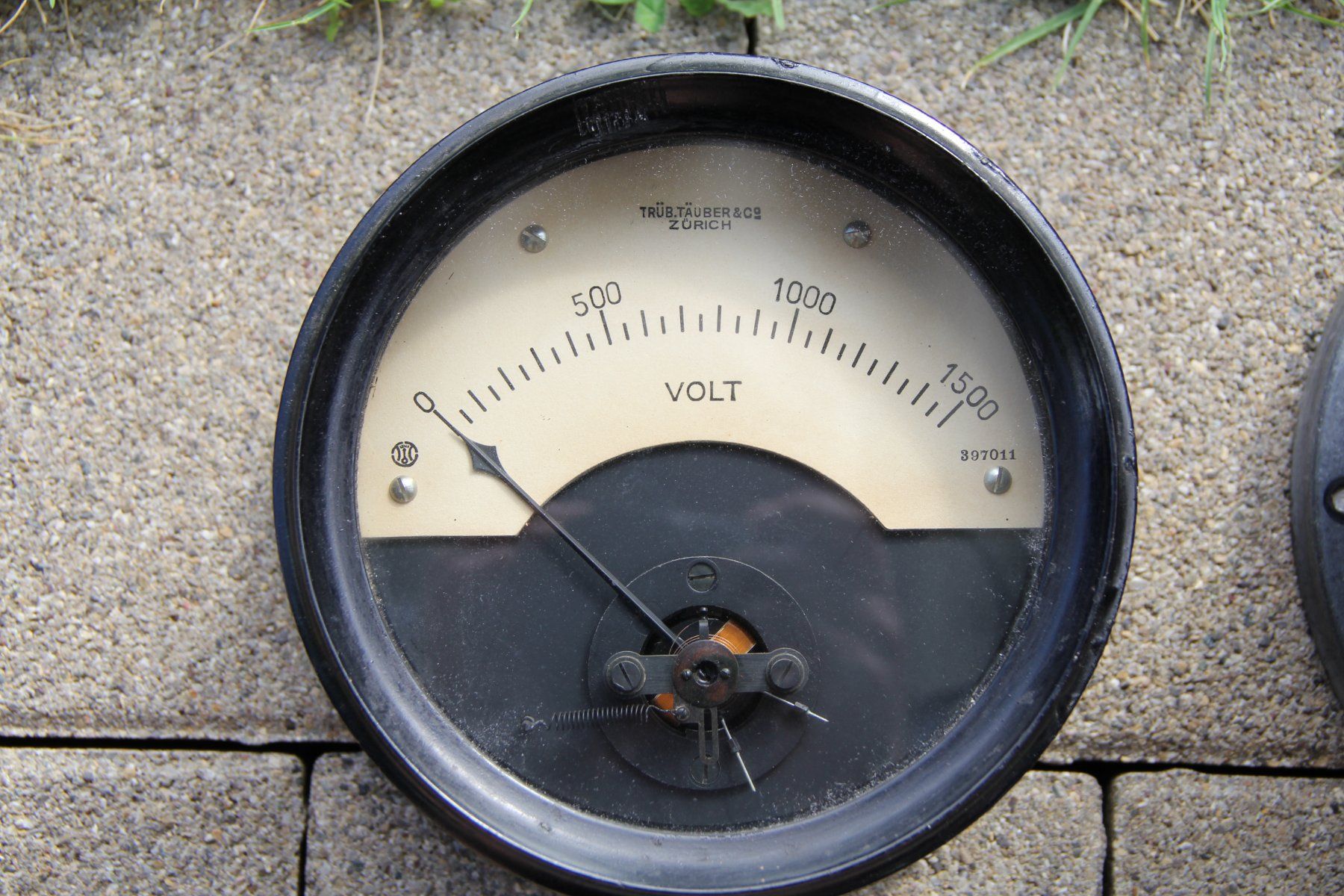 Misurare: Voltmeter bis 1500 V Trüb + Täuber, Lokomotive – Usato da Belp venduto da Tomsek