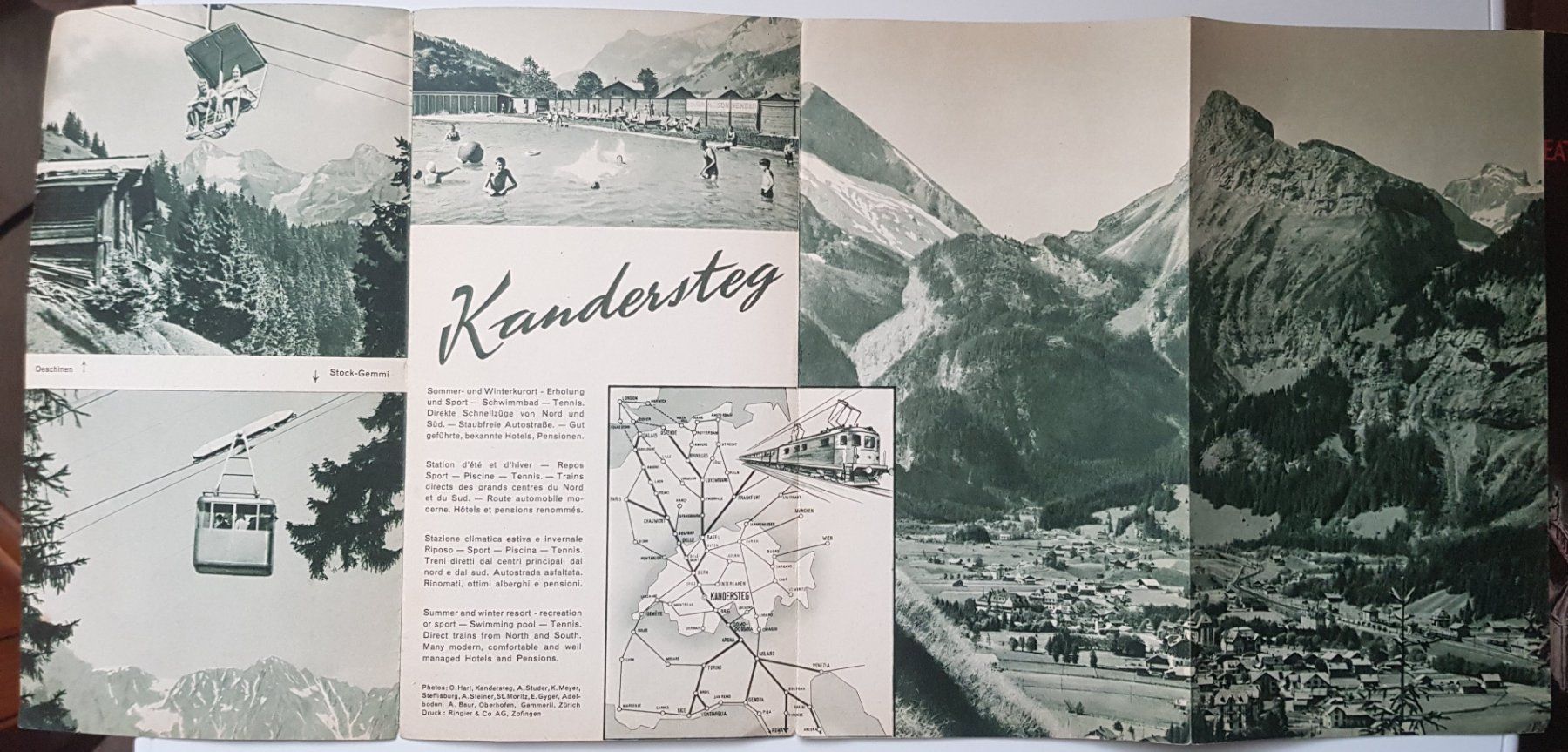 Documenti: Broschüre Kandersteg 1950er – Usato da Mörschwil venduto da aik_x8mc 1