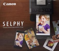 Fotodrucker Canon Selphy CP1300 schwarz neuwertig