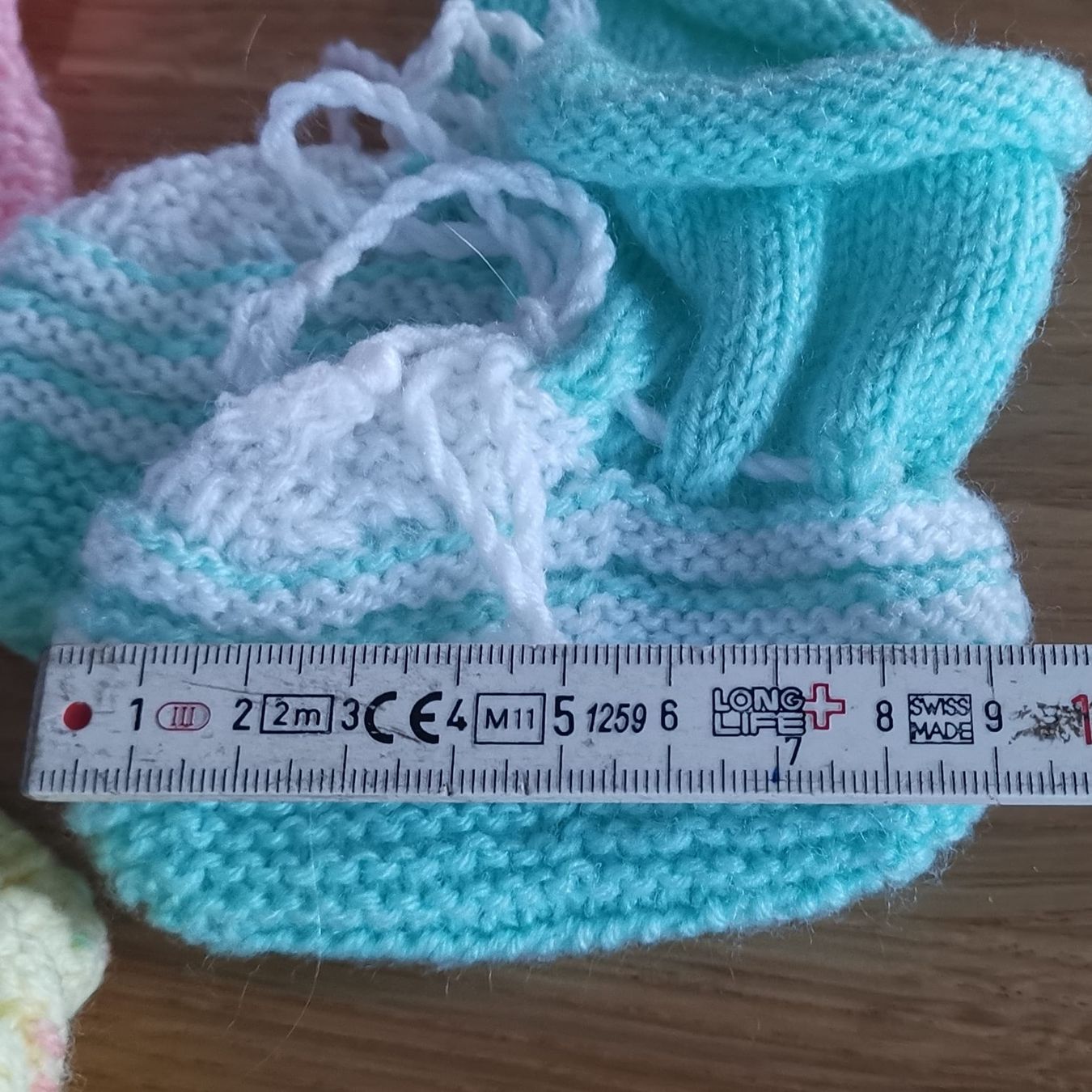 Calze per bambini: Babyschuhe Wolle (3 Stk.) / 8 – Nuovo (secondo la descrizione) da Uetendorf venduto da Heyhey3661 1