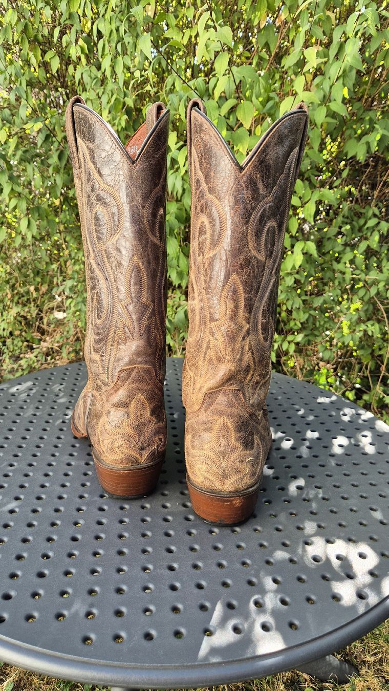 Scarpe da uomo: Dan Post Cowboystiefel, Leder, Grösse 9D – Usato da Wohlen venduto da Purzel612 1