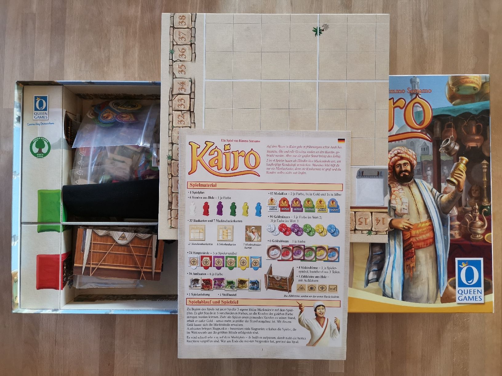 Giochi: Brettspiel Kairo (Queen Games) – Usato da Frauenfeld venduto da cwalter01 2
