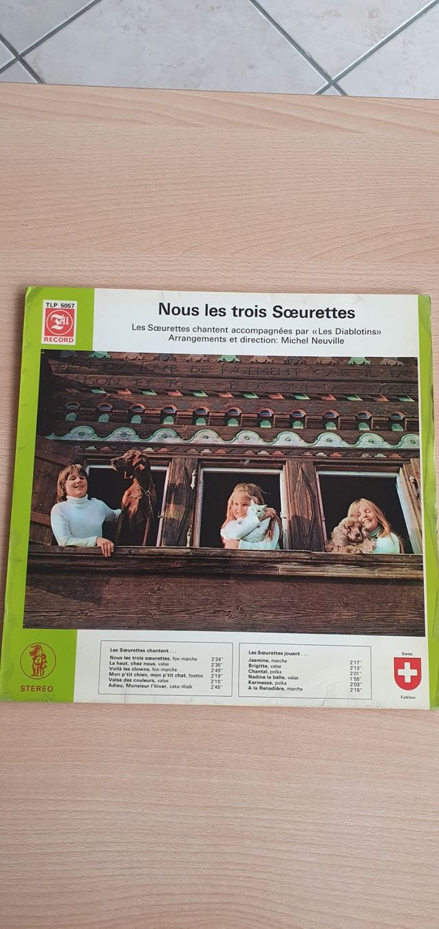 Dischi in vinile: 1 vinyle Les Soeurettes – Usato da Moutier venduto da mai_pq7w