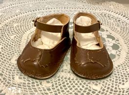 ÄLTERE PUPPENSCHUHE ECHTLEDER