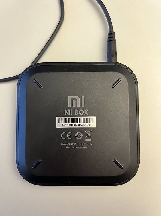 Xiaomi Mi Box S MDZ-22-AB Multimedia Streaming Player, 4K Ultra HD, met spraakbediening, zwart