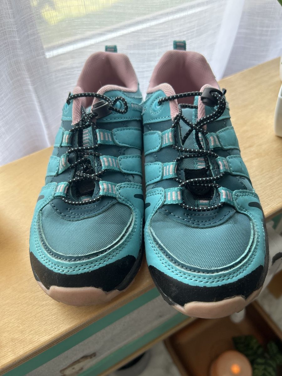 Scarpe per ragazze: Robuste Wanderschuhe türkis/rosa – Usato da Siebnen venduto da schnell05 2