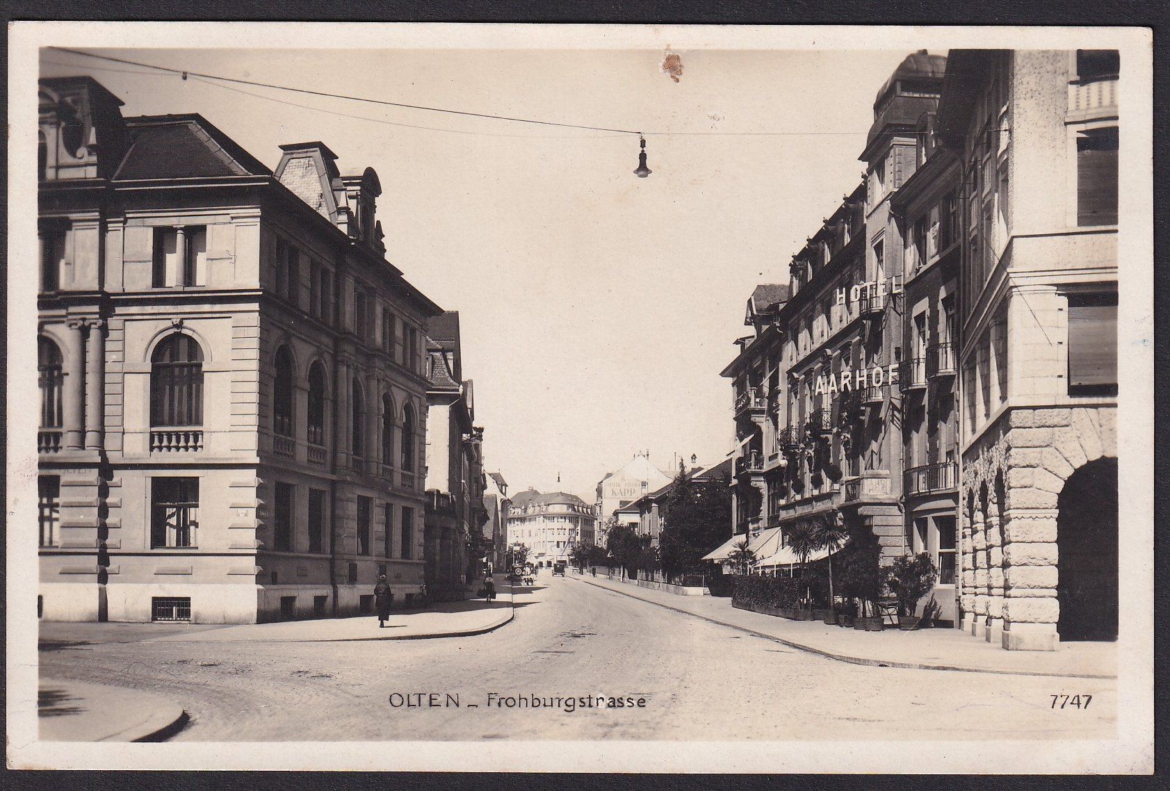 Cartoline postali: Olten Frohburgstrasse – Usato da Olten venduto da clotaldi