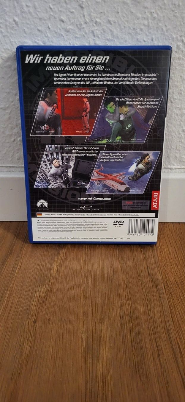 Sony Giochi: PS 2 - Mission Impossible Oeration Surma – Usato da Münsingen venduto da DigitaleSpielecke 1