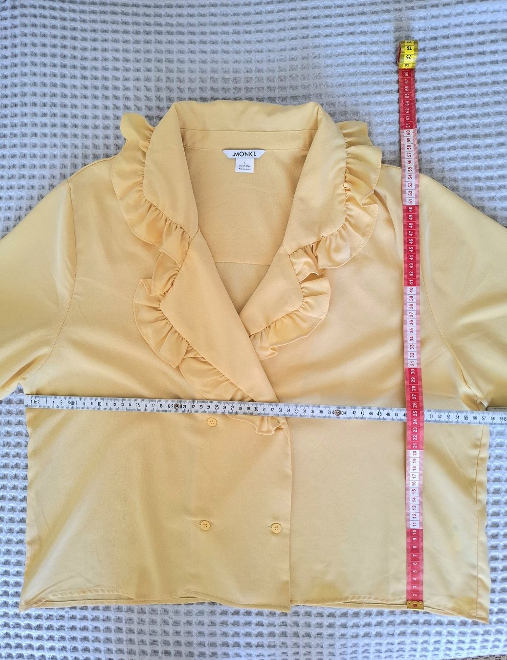 Monki Chemisiers: Damen Bluse mit Rüschen_Grösse L  – D'occasion à Brugg AG par das_2ypf 2