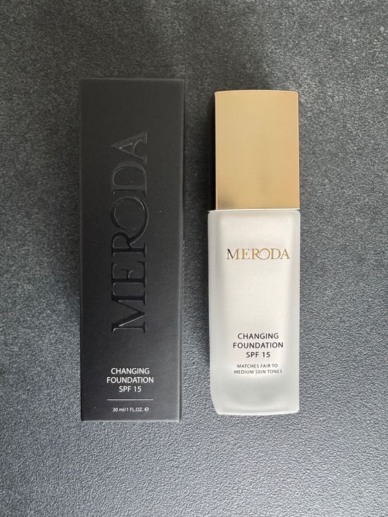 Meroda Changing Foundation SPF15 Neu & OVP (Neu und originalverpackt ...