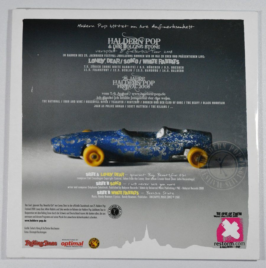 Dischi in vinile: EP: HALDERN POP & DER ROLLING STONE  - Promo 2008 – Nuovo (secondo la descrizione) da Frenkendorf venduto da Yard-Sale-2000 1
