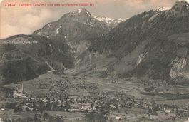 Lungern (OW) Panorama mit Wylerhorn