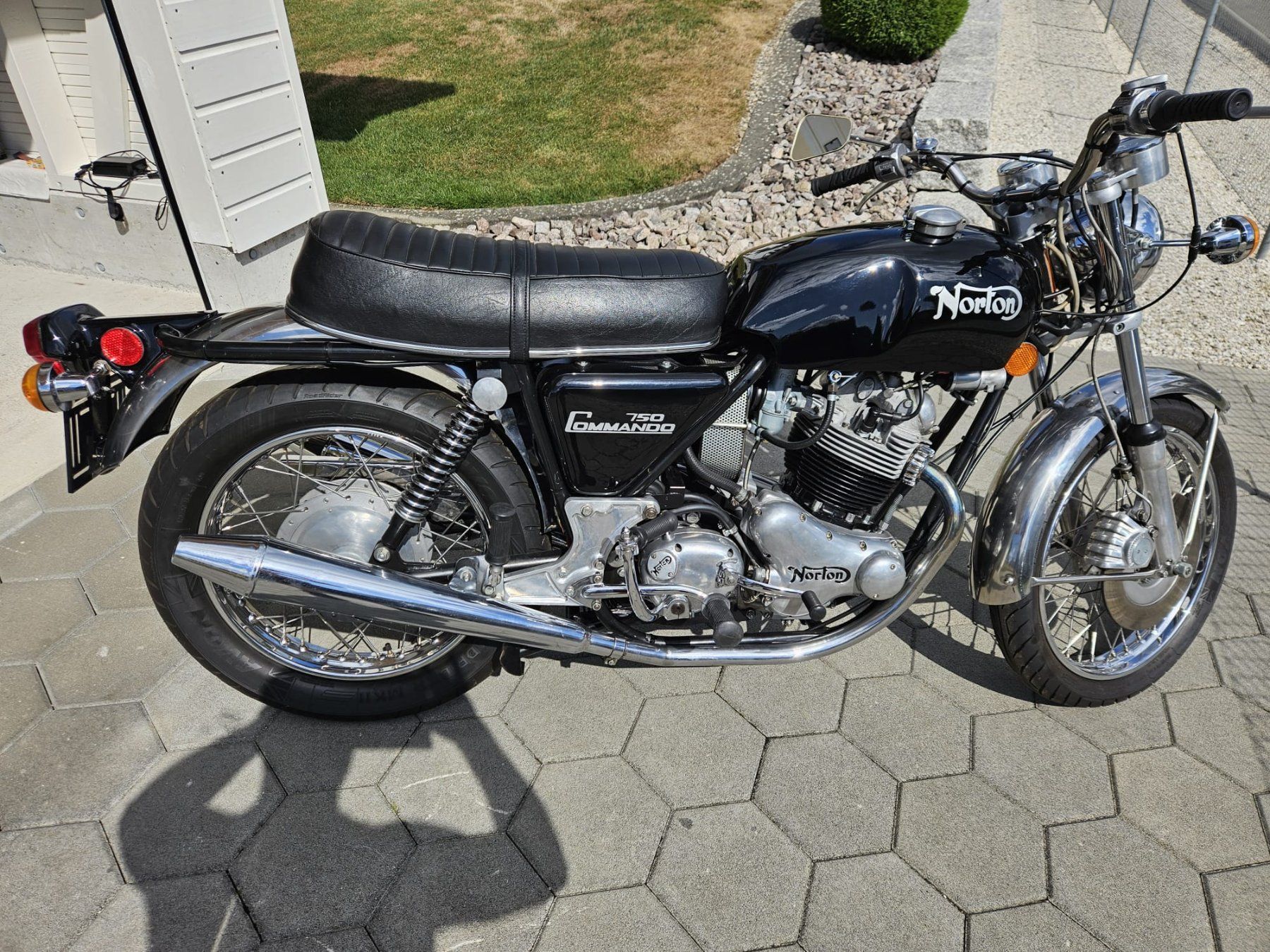 Norton Strada: Veteraneneintrag: Norton Commando 750 - Kult-Motorrad – Usato da Wolfwil venduto da BriteinSchweiz 7