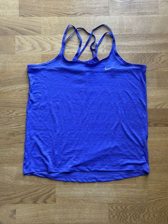 Nike Dri-FIT Top, Lila, Grösse S