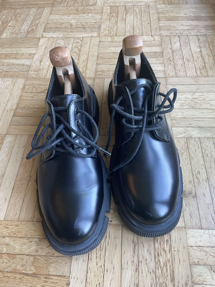 Scarpe da uomo: Schwarze Lederschuhe – Nuovo (secondo la descrizione) da Flüh venduto da thomasson1988 3