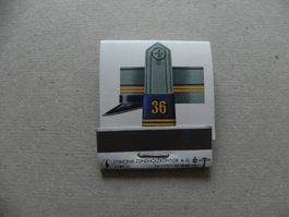 Militär Armee Uniform Abzeichen Zündholz Bier Gradabzeichen
