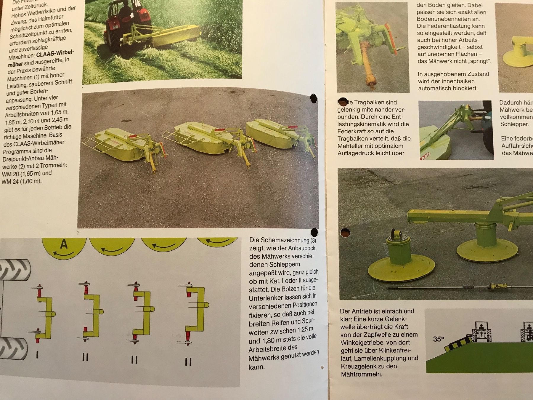Documents: Claas Prospekt – D'occasion à Balterswil par Jeko1967 1
