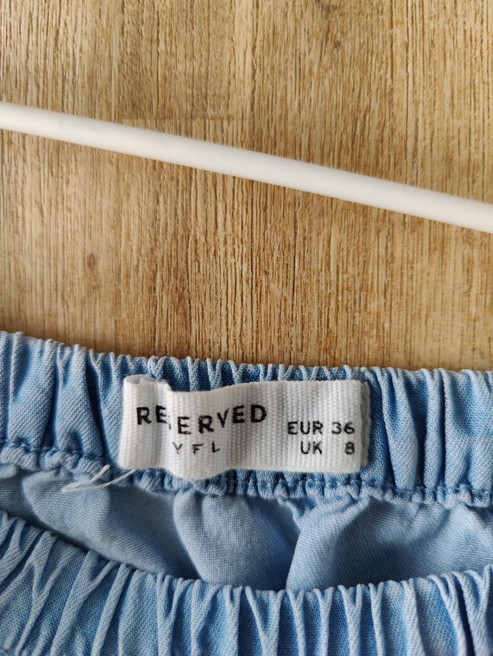 Camicette: Schulterfreie Jeansbluse von Reserved – Usato da Stettfurt venduto da gutzli_al 2