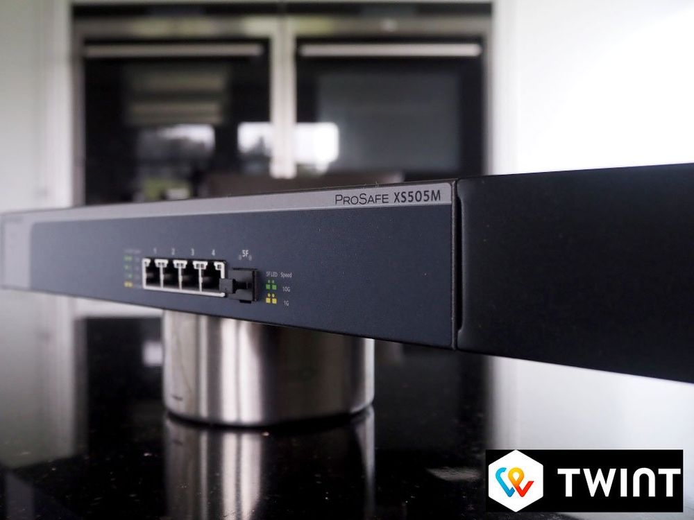 Netgear XS505M 5 Port 10GB Switch, Rackmount, 19